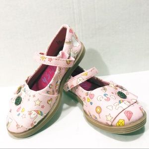 Like New Blowfish Pink Unicorn Mary Jane Sz 9